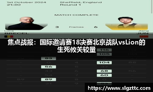 焦点战报：国际邀请赛18决赛北京战队vsLion的生死攸关较量