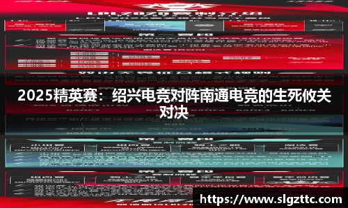 2025精英赛：绍兴电竞对阵南通电竞的生死攸关对决